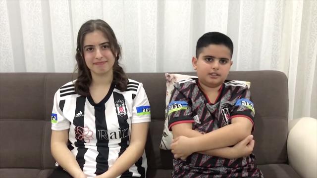 Beşiktaş taraftarı depremzede kardeşlerin hayali gerçek oluyor
