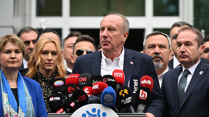 Muharrem İnce cumhurbaşkanlığı adaylığından çekildi